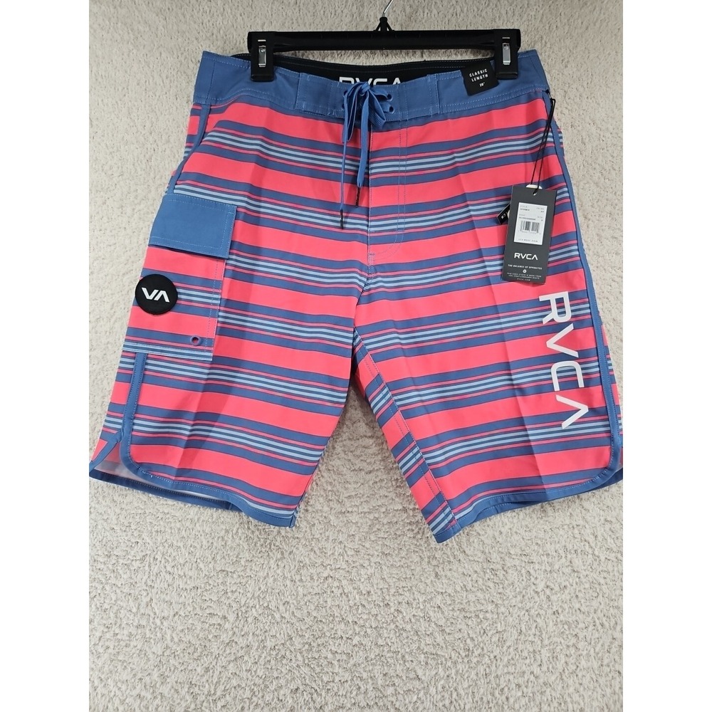RVCA Surf Board Shorts Mens Size 29 Classic Length 20" New With Tag